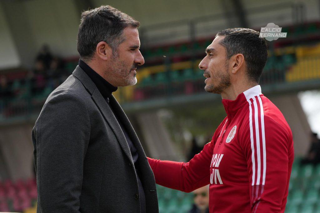 Ternana-Alessandria Lucarelli e Longo