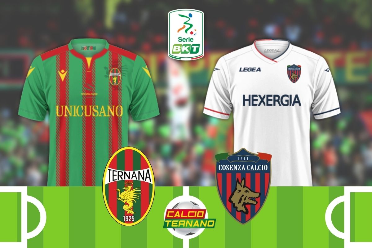 formazioni ternana cosenza