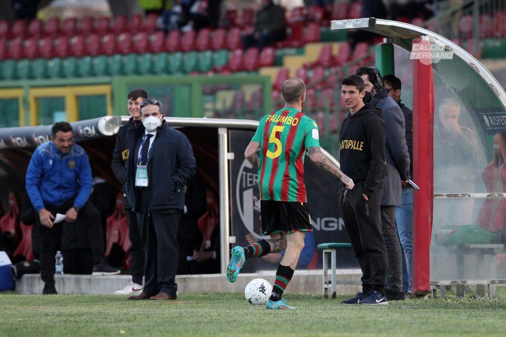 Ternana-Frosinone gol Palumbo