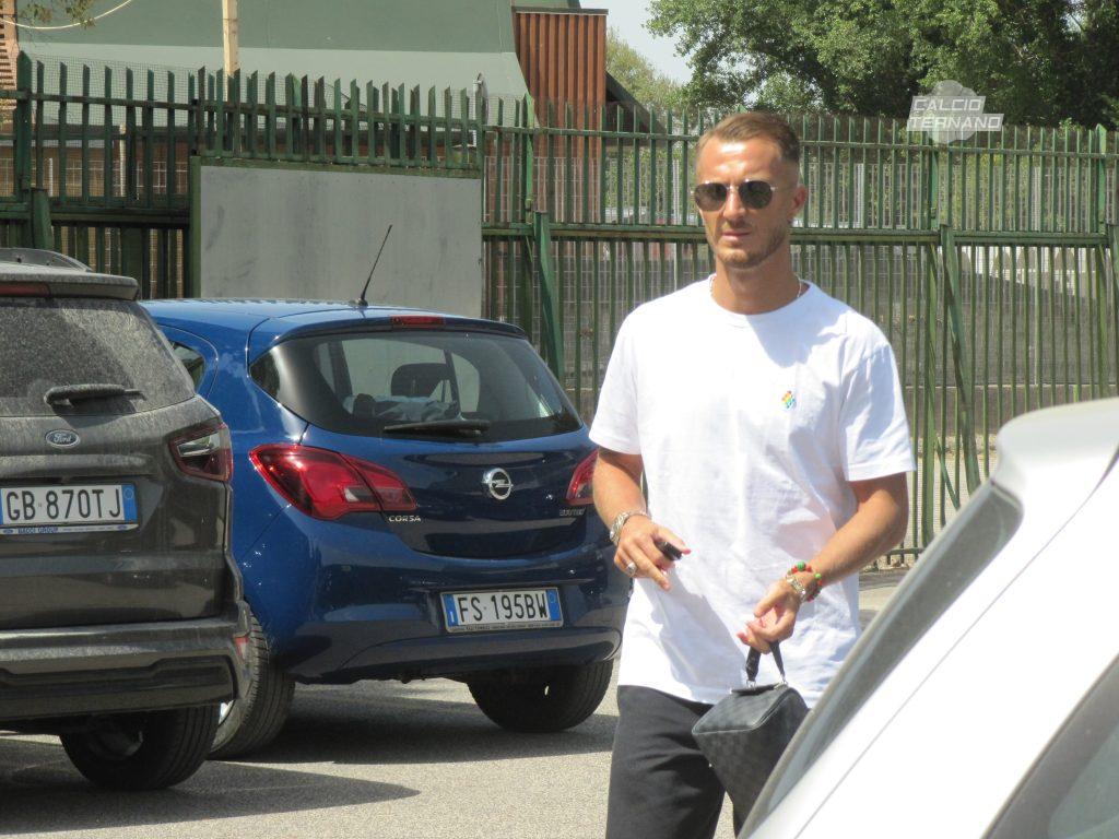 Alfredo Donnarumma al raduno