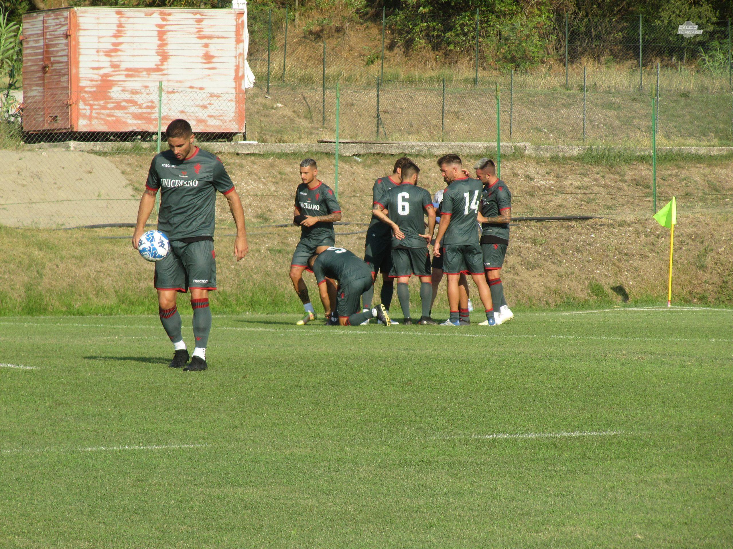Ternana allenamento