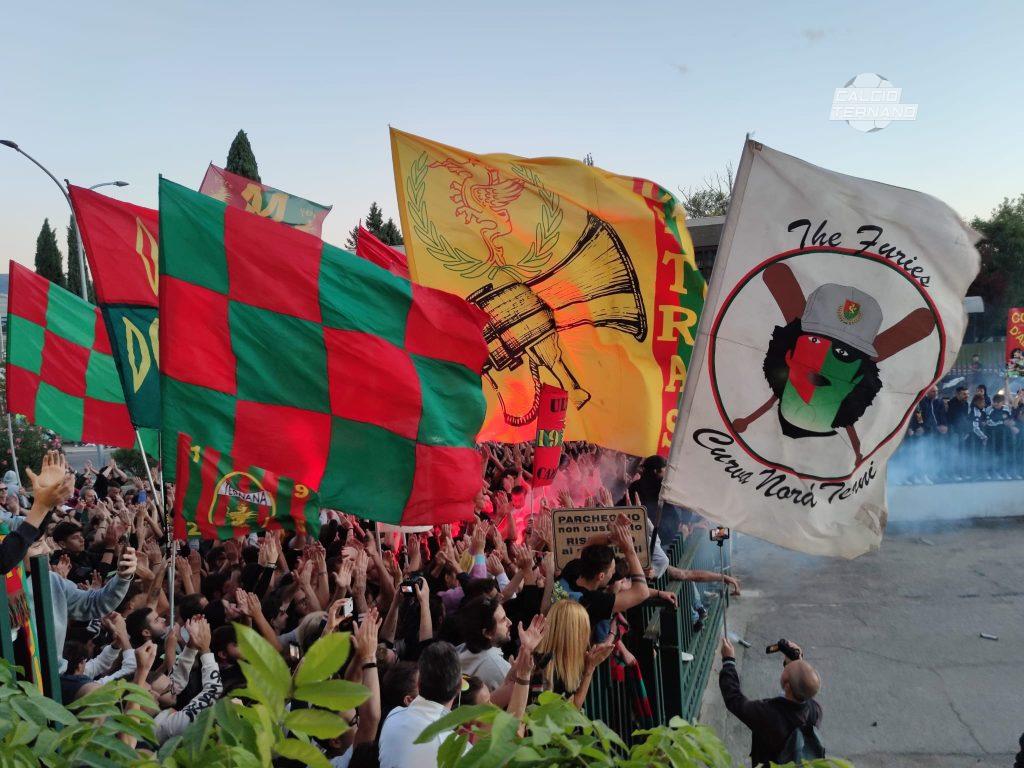 Ternana-Perugia tifosi Garden