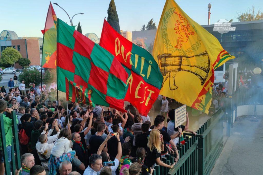 Ternana-Perugia tifosi Garden