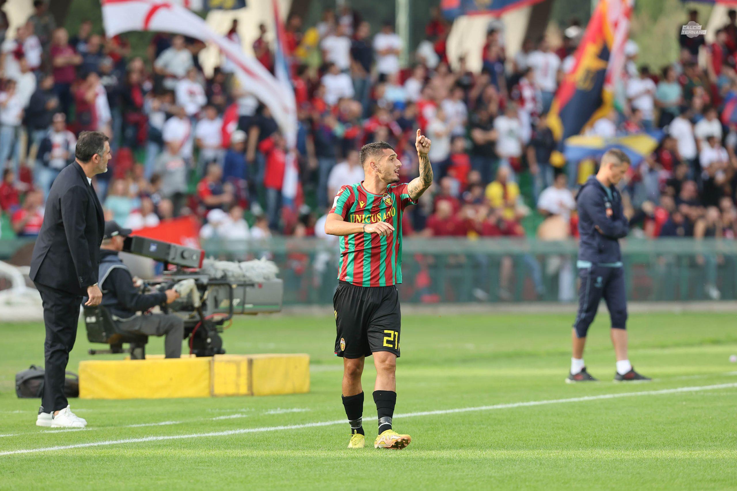 Ternana-Genoa Anthony Partipilo - foto Luca Marchetti Ternana-Genoa Anthony Partipilo