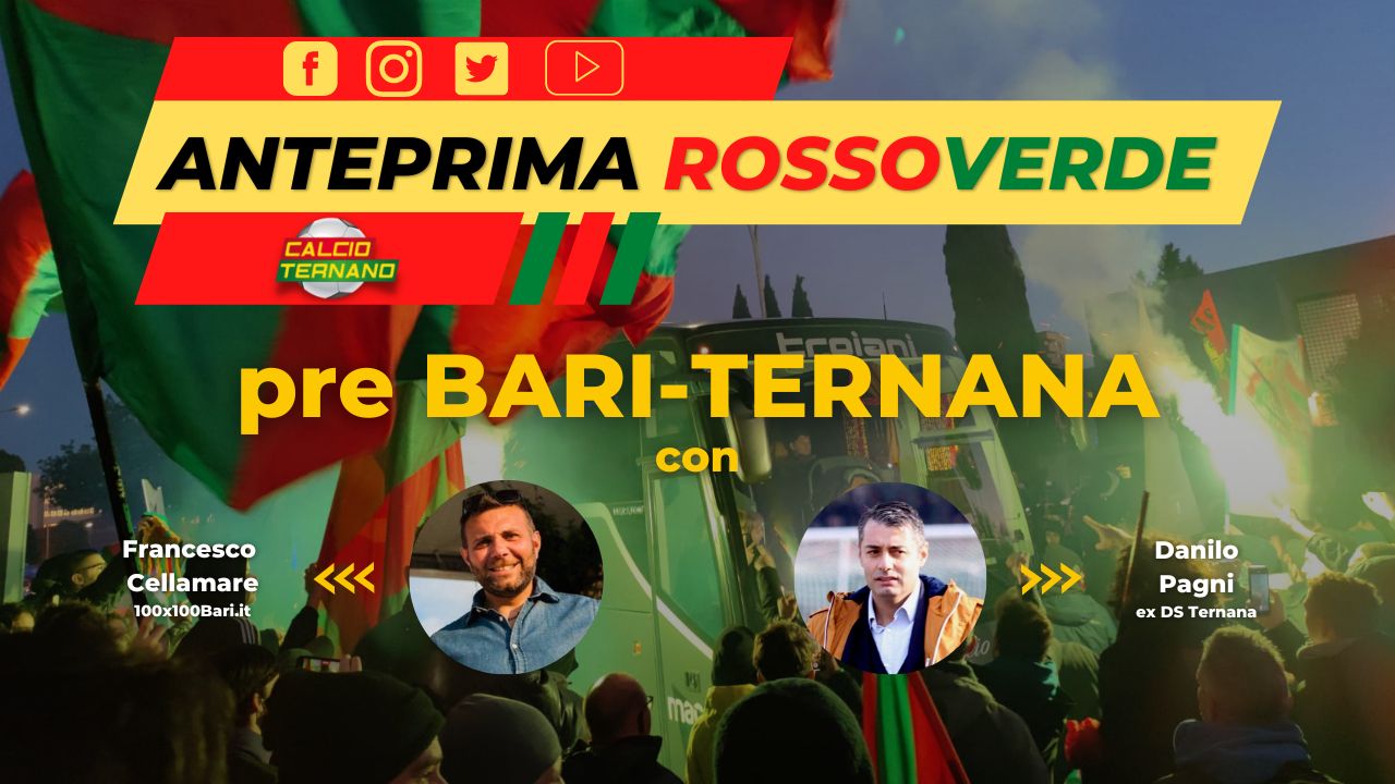 anteprima rossoverde Bari-Ternana