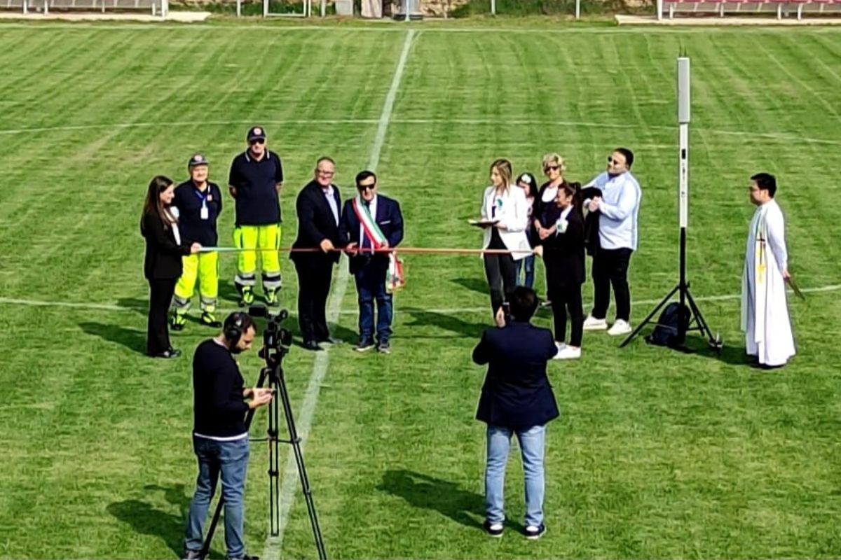 inaugurazione campo Nuova Attiglianese- foto Nuova Attiglianese inaugurazione campo Nuova Attiglianese