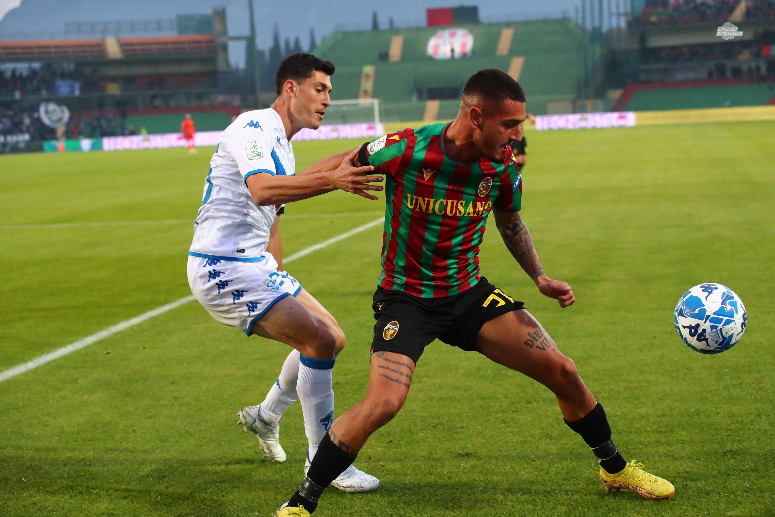Ternana-Brescia Partipilo - foto Luca Marchetti Ternana-Brescia Partipilo