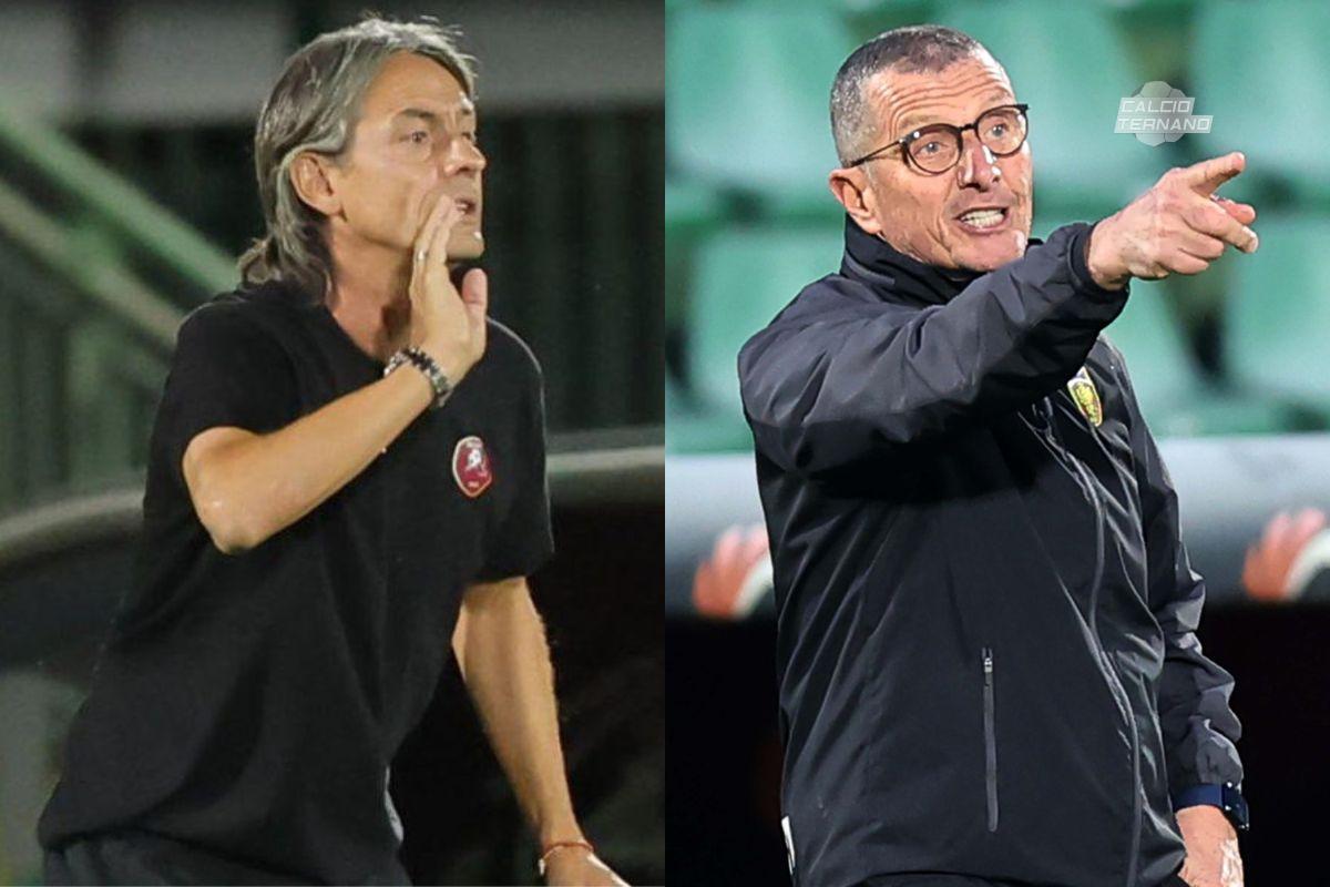 Inzaghi ed Andreazzoli - foto Luca Marchetti Inzaghi ed Andreazzoli - foto Luca Marchetti