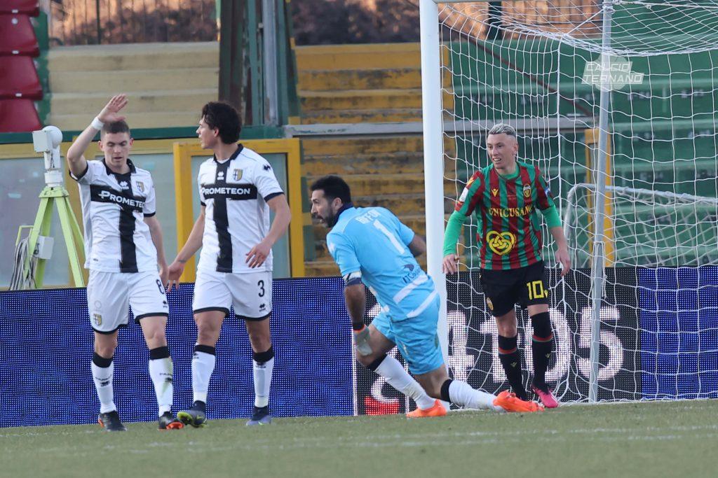 Ternana-Parma Buffon Falletti
