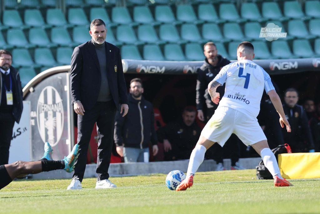 Ternana-Benevento Lucarelli - foto Luca Marchetti