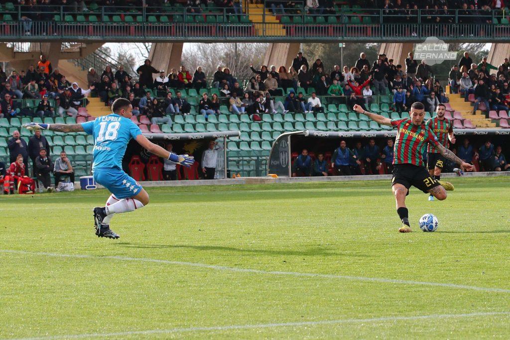 Ternana-Bari Partipilo gol foto Luca Marchetti