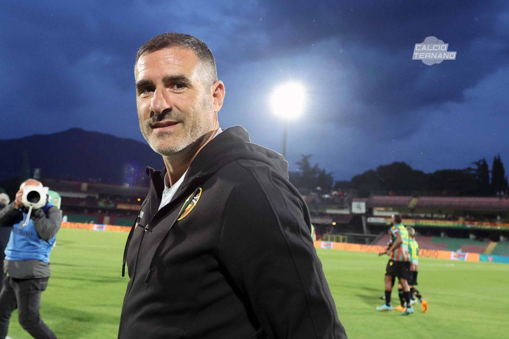 Ternana-Frosinone Lucarelli - foto Luca Marchetti