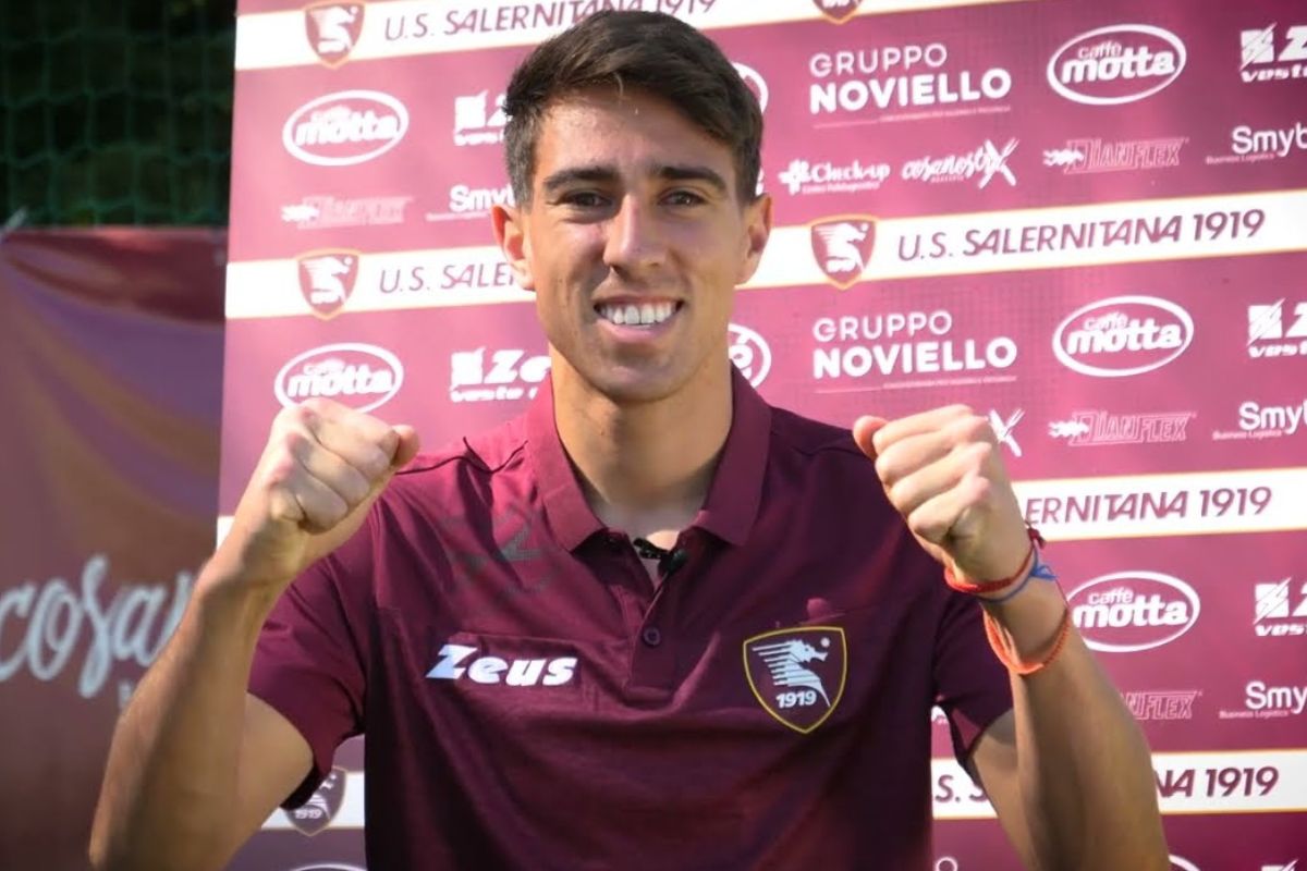 Diego Valencia - foto US salernitana Diego Valencia - foto US salernitana