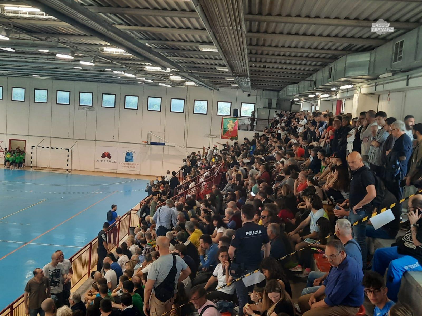 PalaDivittorio palazzetto Generali Futsal Ternana