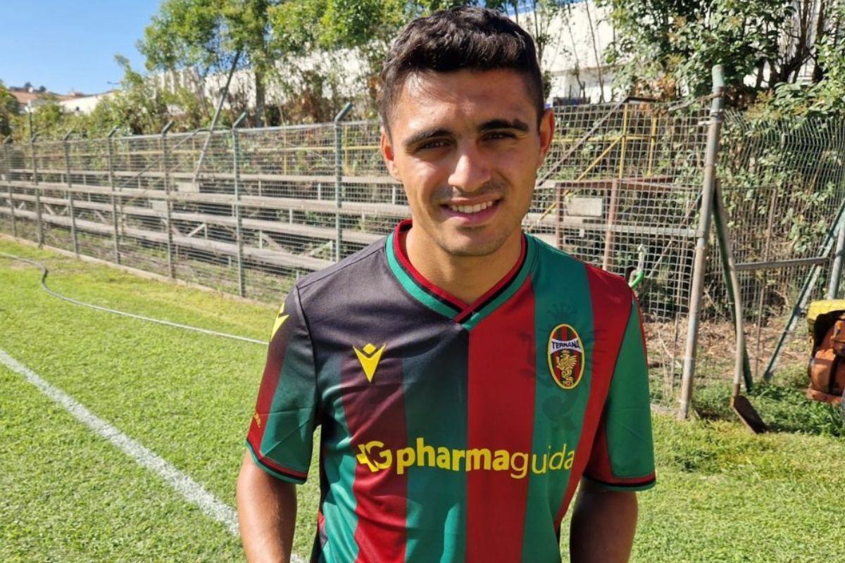 Filippo Distefano - foto Ternana calcio Filippo Distefano - foto Ternana calcio