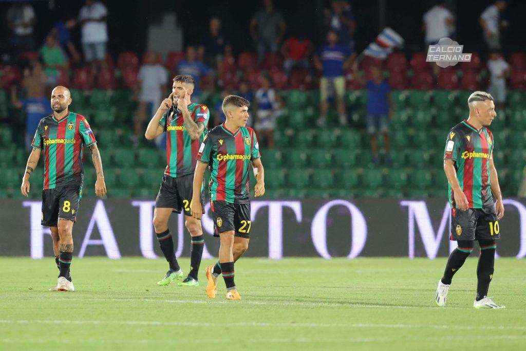 Ternana-Sampdoria Favasuli Proietti Bogdan Falletti