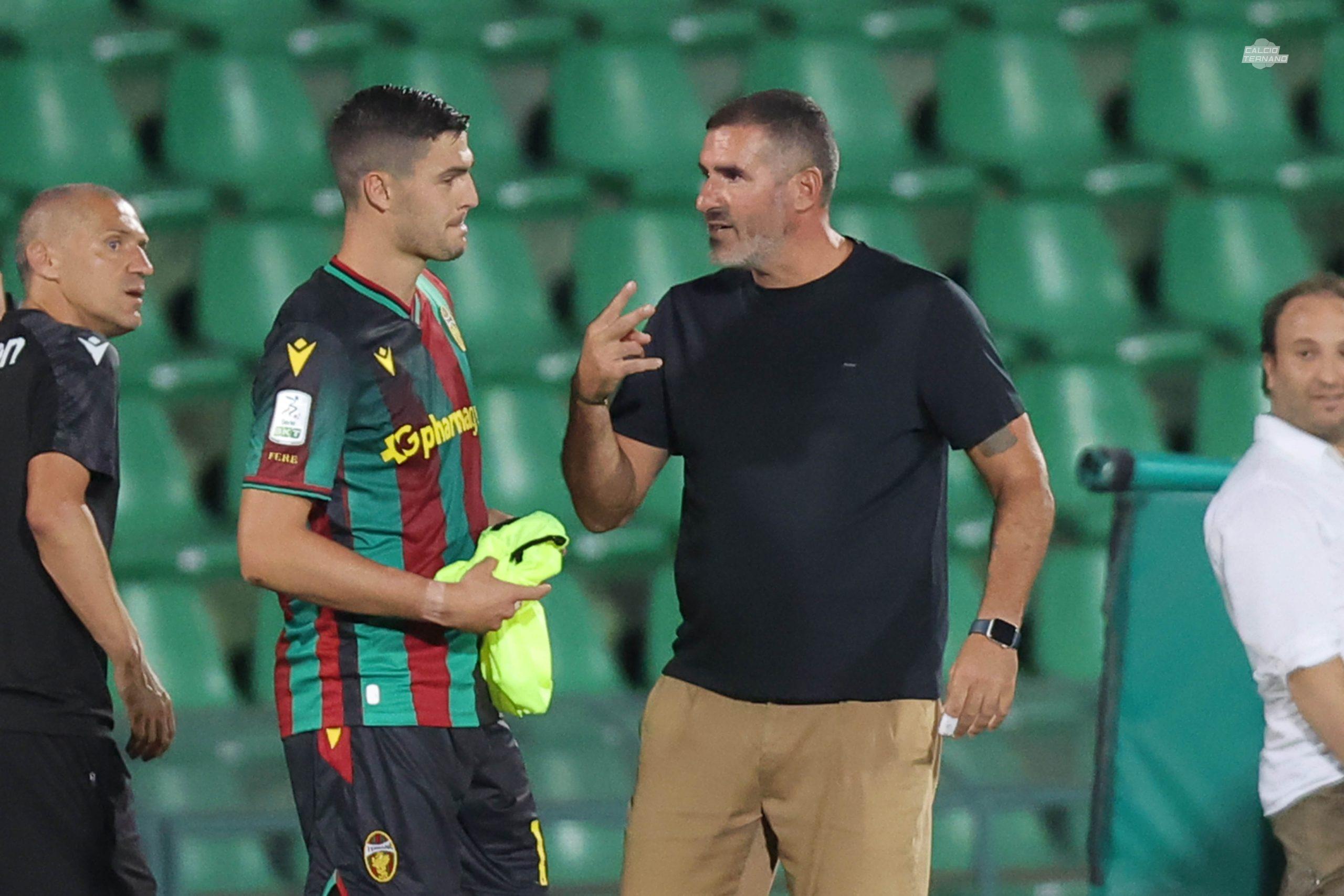 Ternana-Sampdoria Favilli Lucarelli - foto Luca Marchetti Ternana-Sampdoria Favilli Lucarelli