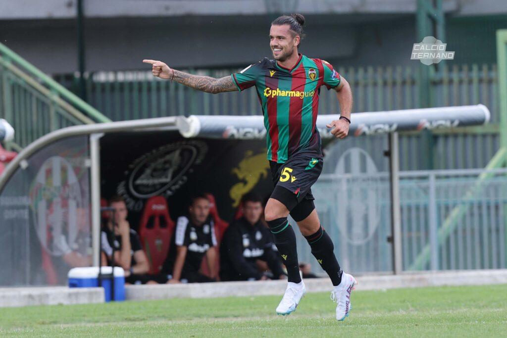 Ternana-Sudtirol gol Casasola - foto Luca Marchetti