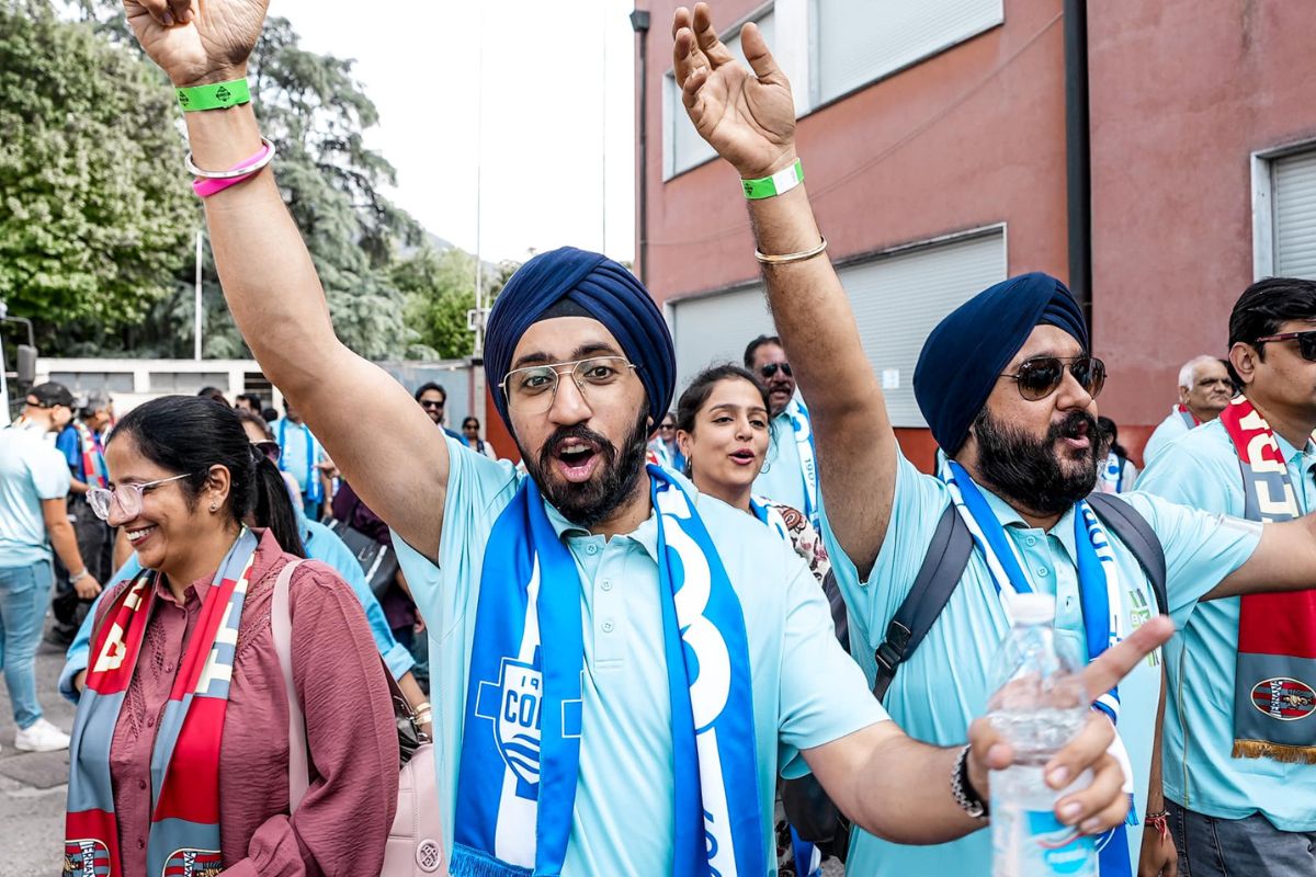 Tifosi indiani - foto Como calcio Tifosi indiani - foto Como calcio
