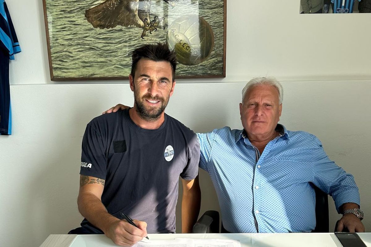 Emiliano Bonazzoli - foto Lecco calcio Emiliano Bonazzoli - foto Lecco calcio