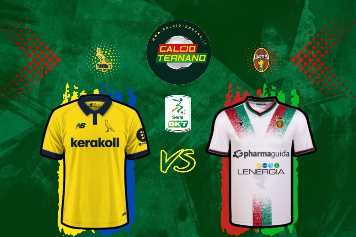 Formazioni Modena-Ternana