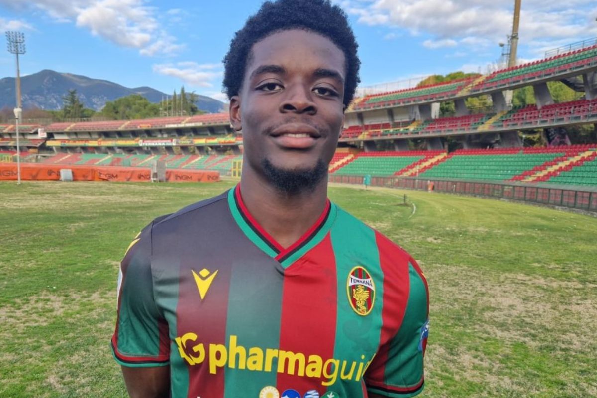 foto Ternana calcio Ange Caumenan N’Guessan