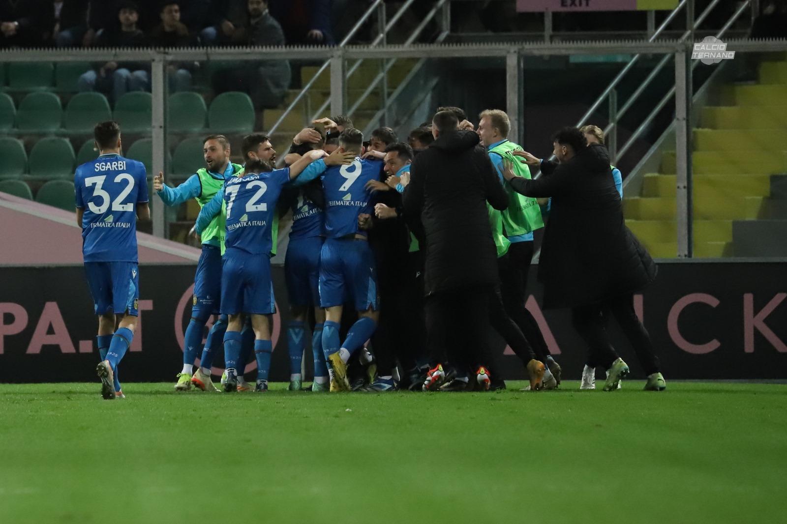 Palermo-Ternana gol Pereiro - foto Luca Marchetti Palermo-Ternana gol Pereiro - foto Luca Marchetti