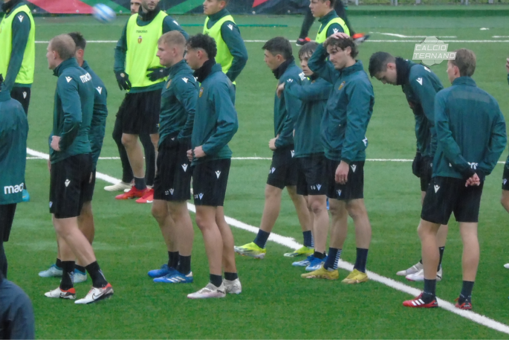 Ternana Allenamento