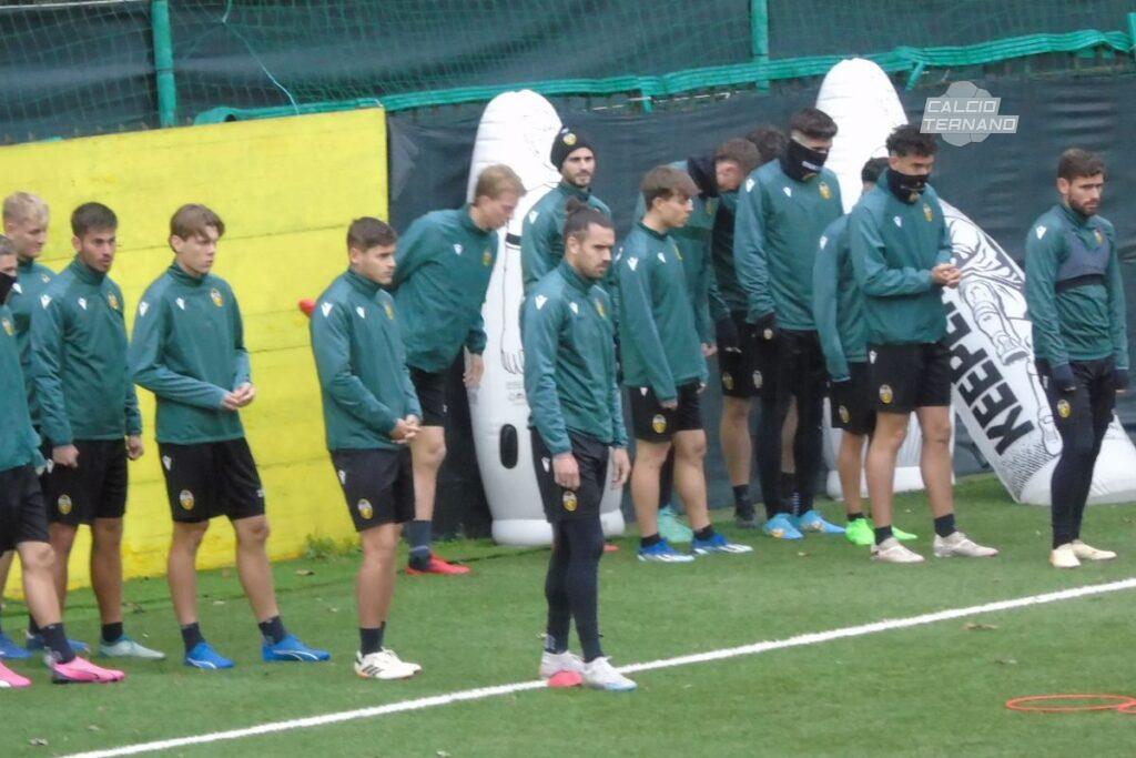 Ternana Allenamento