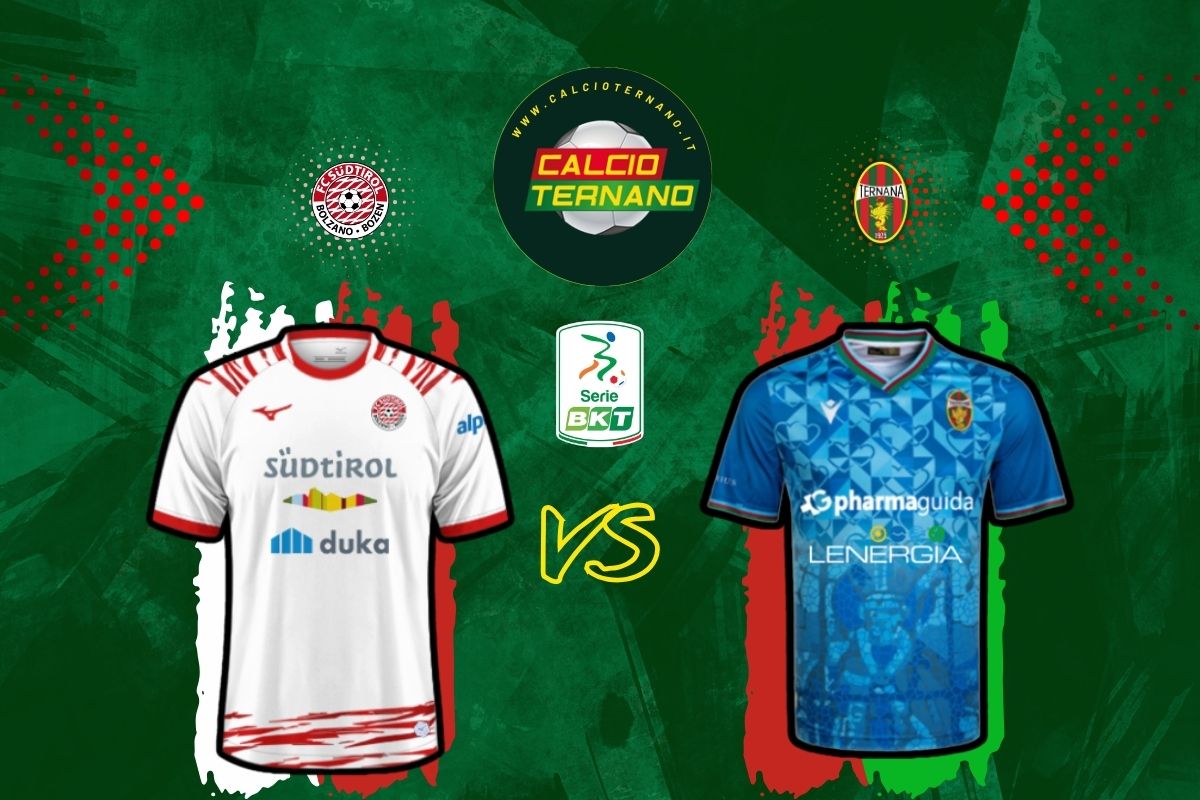 Formazioni Sudtirol-Ternana