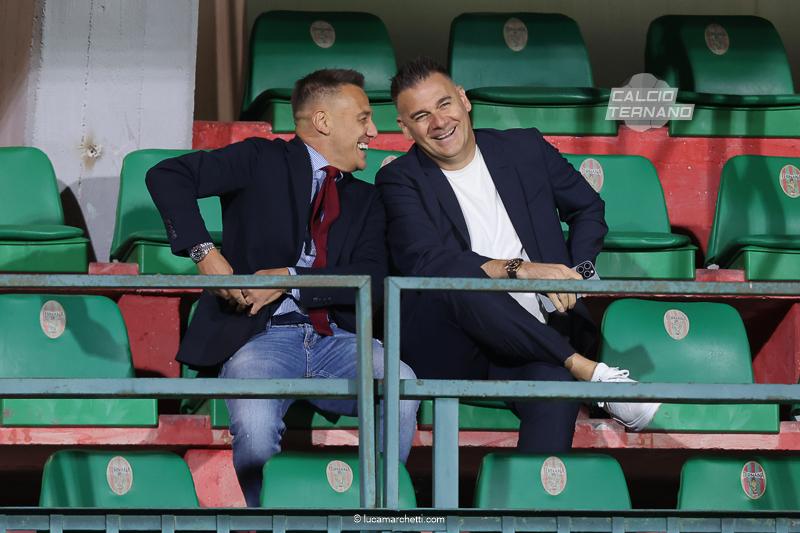 Ternana-Campobasso Stefano e Maurizio D'Alessandro- foto Luca Marchetti