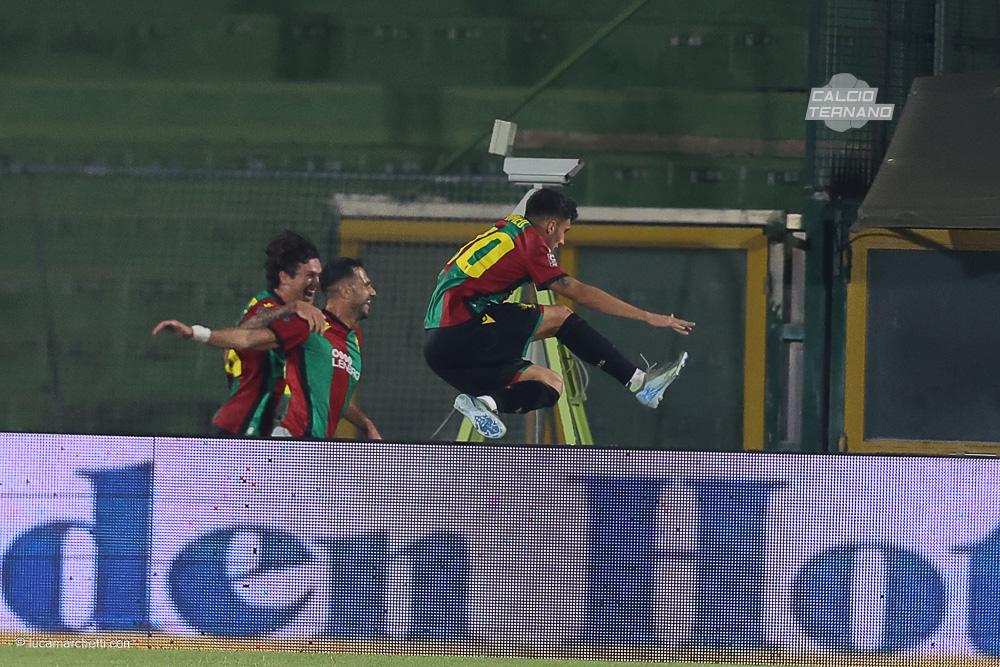 Ternana-Ascoli gol Curcio - foto Luca Marchetti