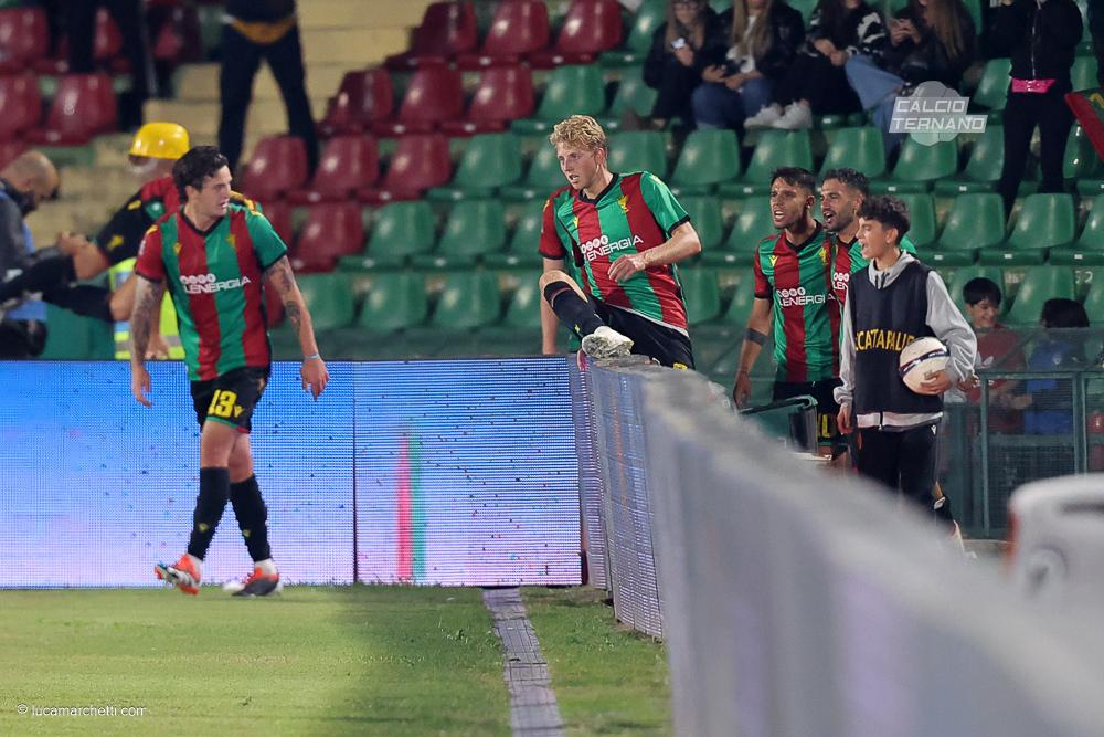 Ternana-Ascoli gol Curcio - foto Luca Marchetti