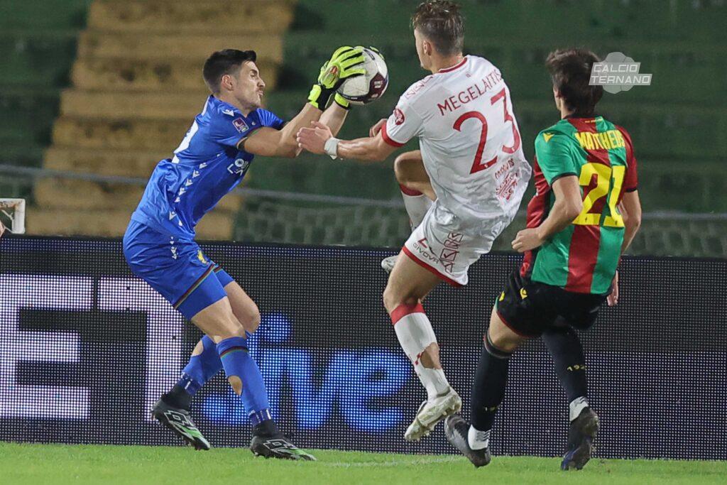 Ternana-Rimini Vannucchi Mattheus- foto Luca Marchetti