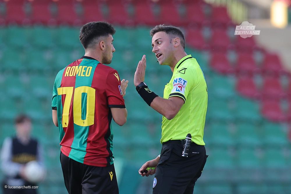 Romeo Arbitro Ternana-Lucchese