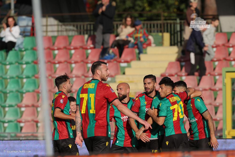 Ternana-Lucchese esultanza Fere