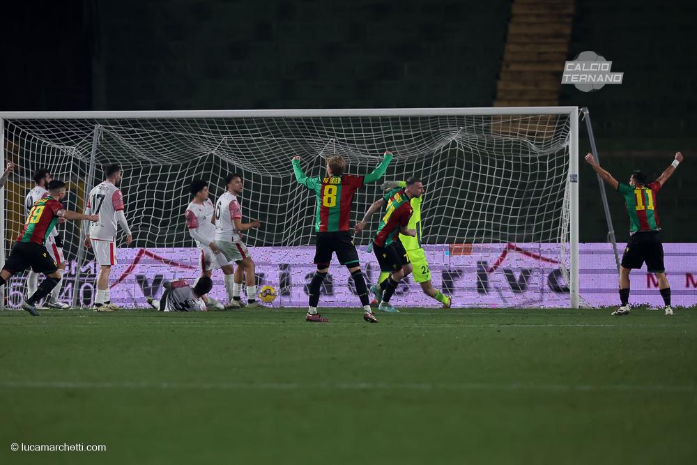 Ternana-Vis Pesaro gol Cianci