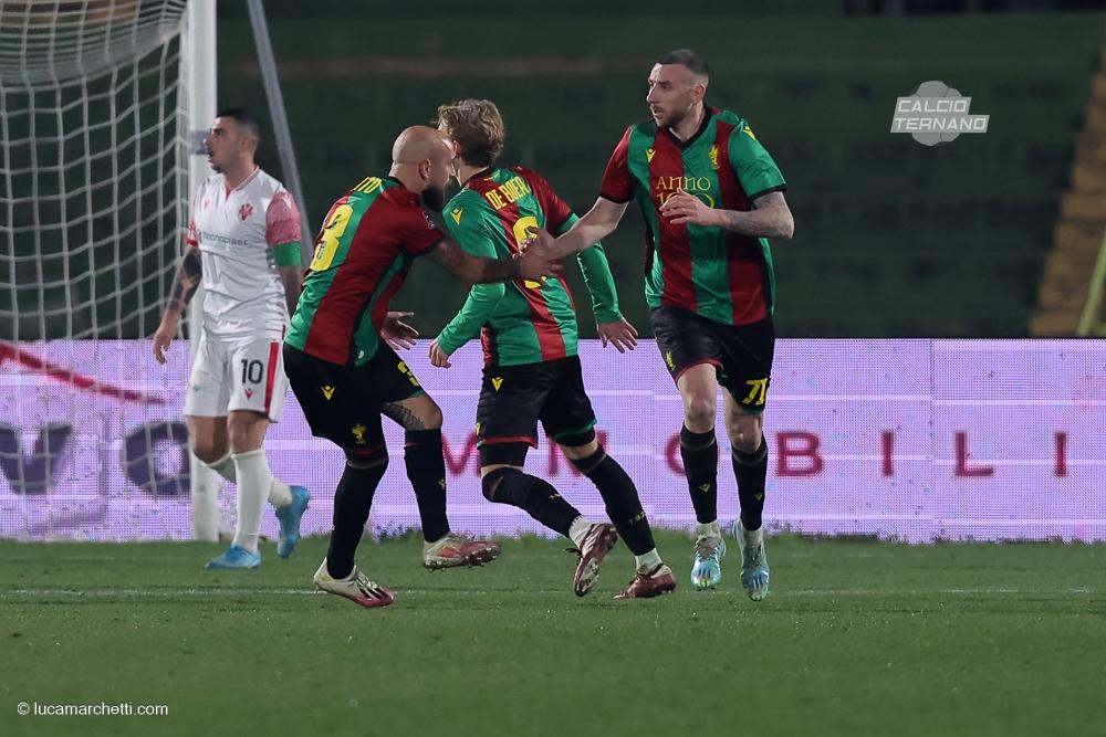 Ternana-Vis Pesaro gol Cianci