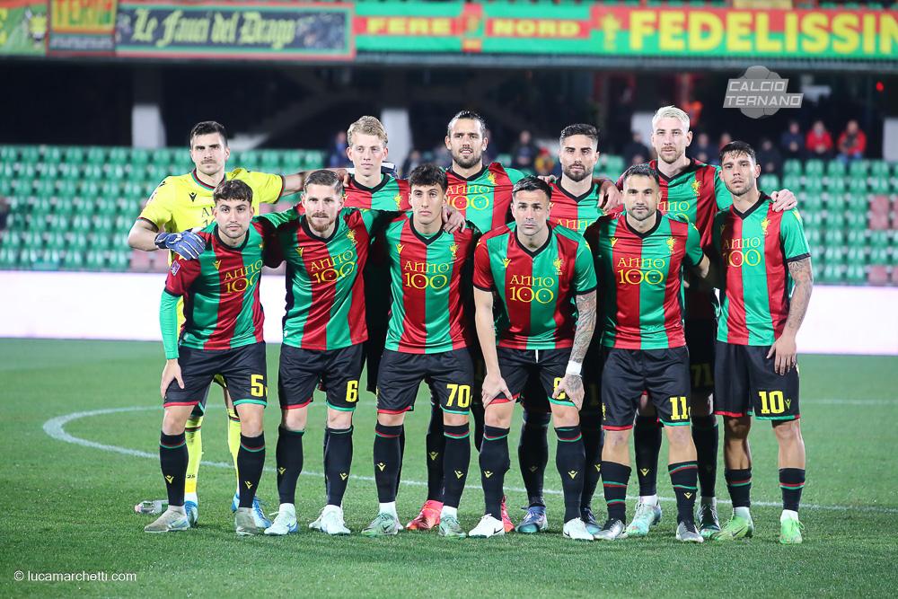 Ternana-Pontedera foto squadra