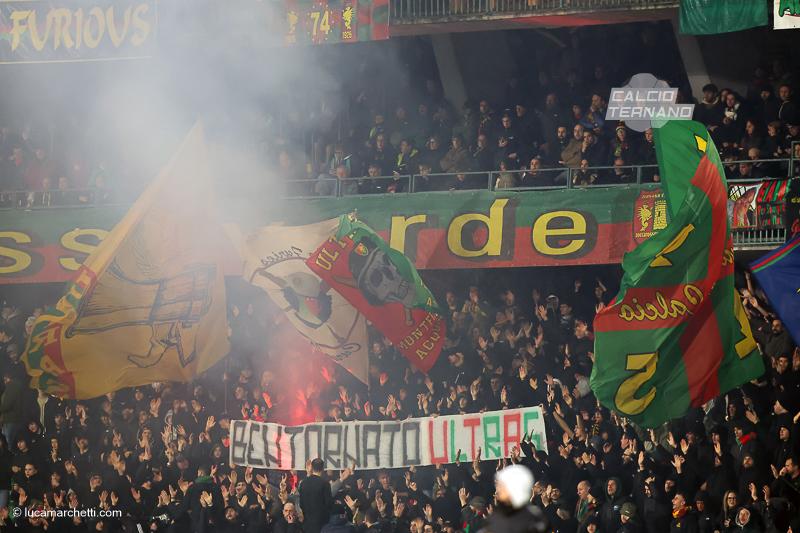 Ternana-Arezzo Curva Nord