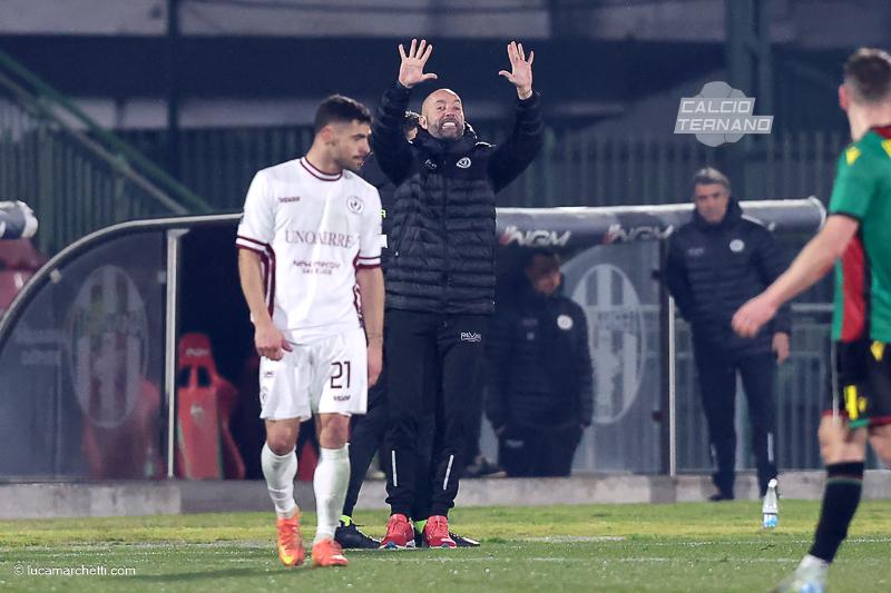 Ternana-Arezzo Bucchi - Foto Luca Marchetti Ternana-Arezzo Bucchi