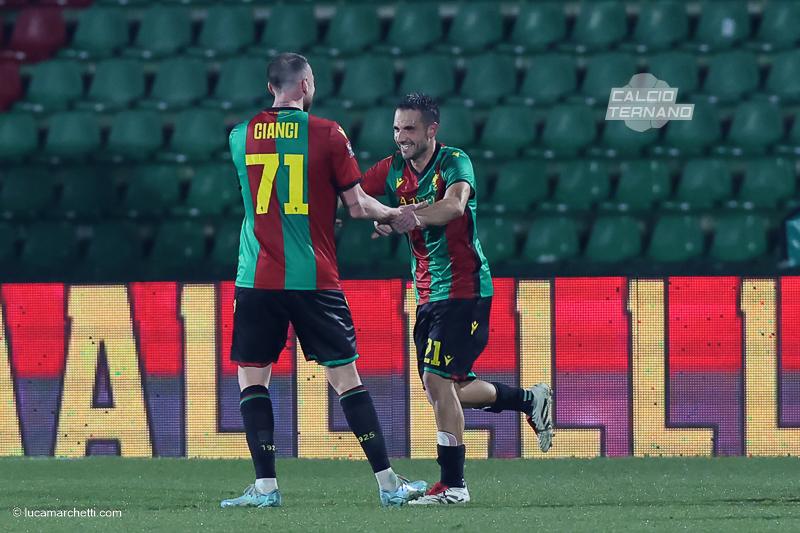 Ternana-Arezzo Cianci Curcio