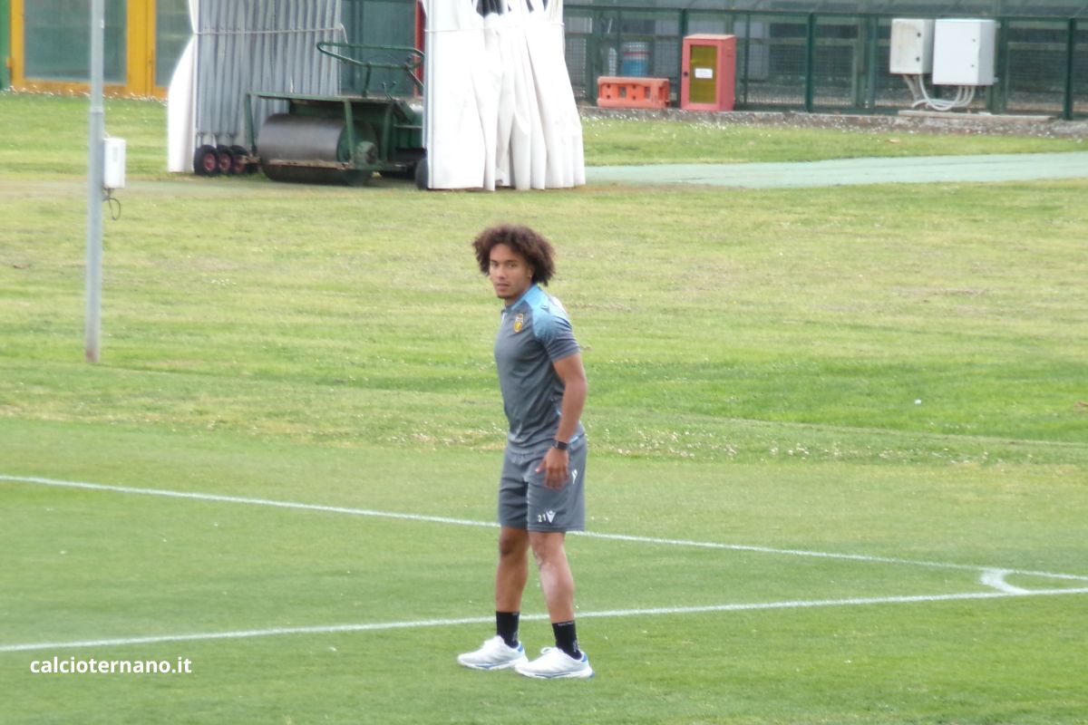 Allenamento Ternana Ciammaglichella