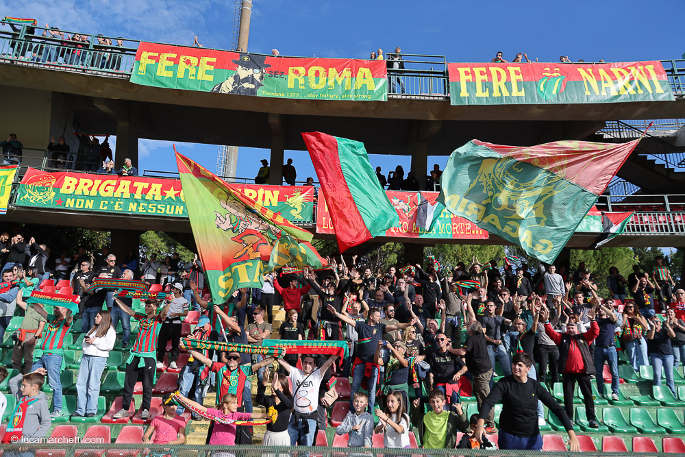 Ternana-Pineto Curva Est